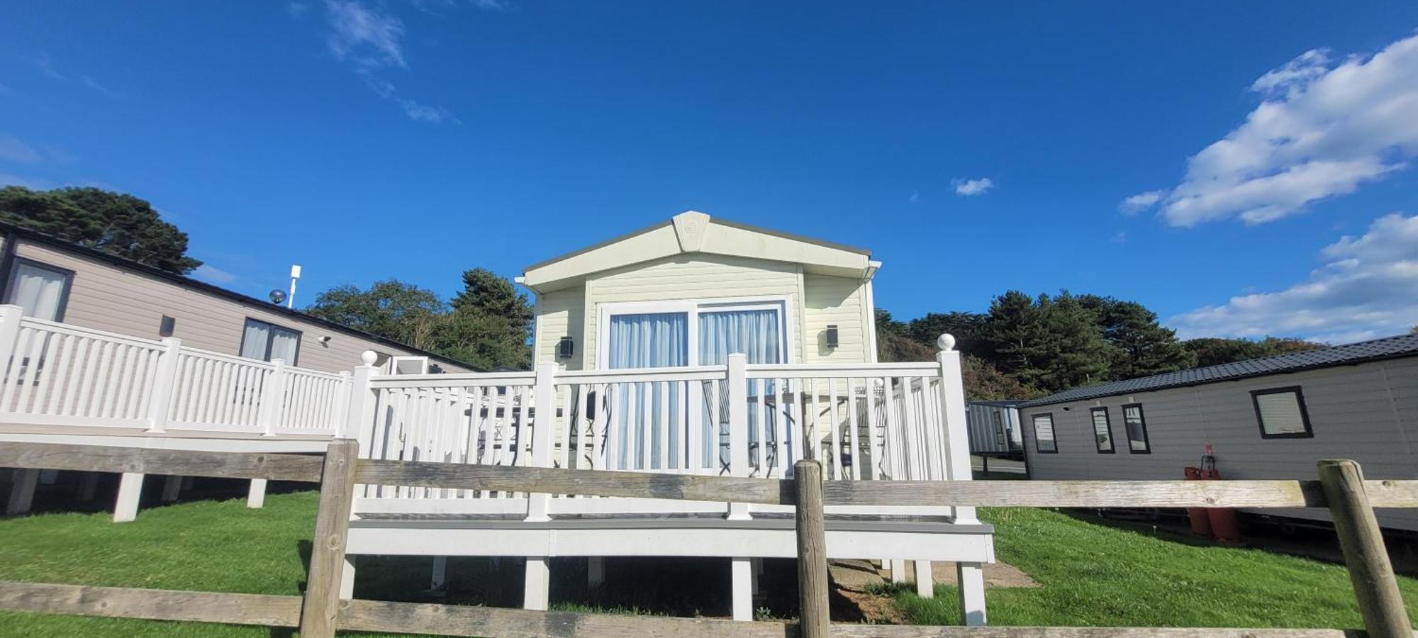 Home With A View Whitecliff Bay Holiday Park Bembridge Eksteriør bilde